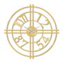 Wallity Metal Wall Clock 33 - Gold